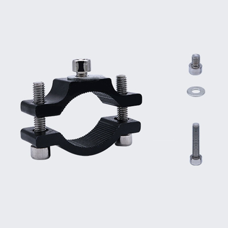 Mon BikeFlashlight Đèn Pin Gắn Tay Cầm Vít Kẹp Đèn LED Trước Giá Đỡ