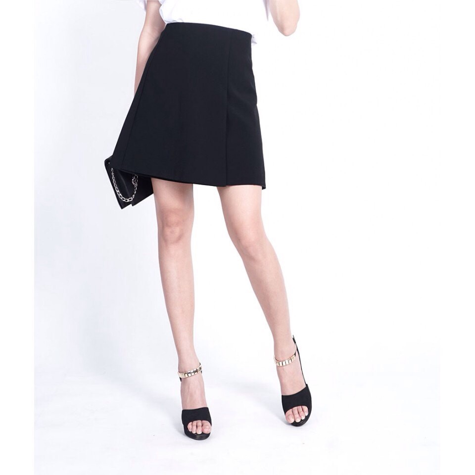 Thanh lý size 5xl Chân váy công sở A xếp ly sườn che bụng mặc gọn dáng– size S-5XL