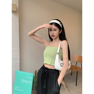 Áo dây xốp nhún Forgirl dây bún crotop cá tính FG028