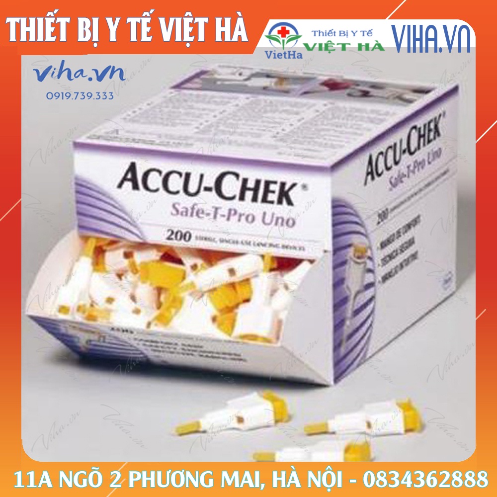 Kim Lấy Máu Accu Check Safe T-Pro-Plus Không Dùng Bút , Kim Lấy Máu ...