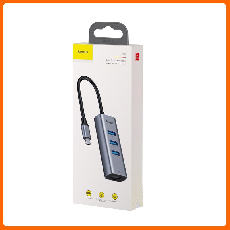 Baseus CAHUBM0G Cáp chuyển đổi HUB Cổng USB Type C sang USB 3.0 x 3 ...