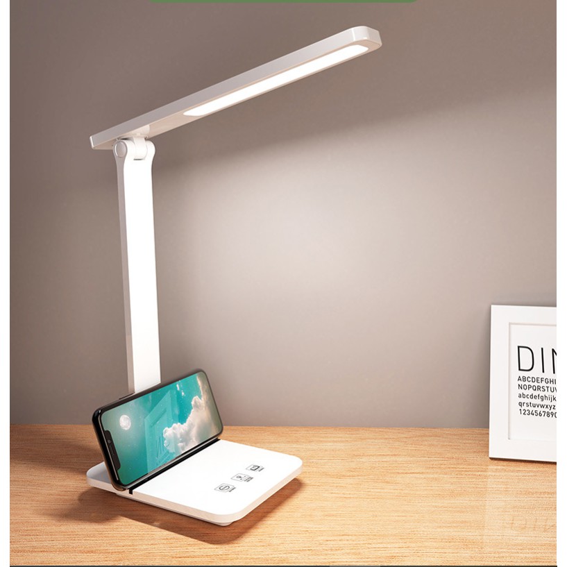 Ảnh Đèn Học Để Bàn Chống Cận Sạc Pin SL-868 4000mAh Có 3 Chế Độ Ánh Sáng Điều Chỉnh Được Chính Hãng Amalife 3