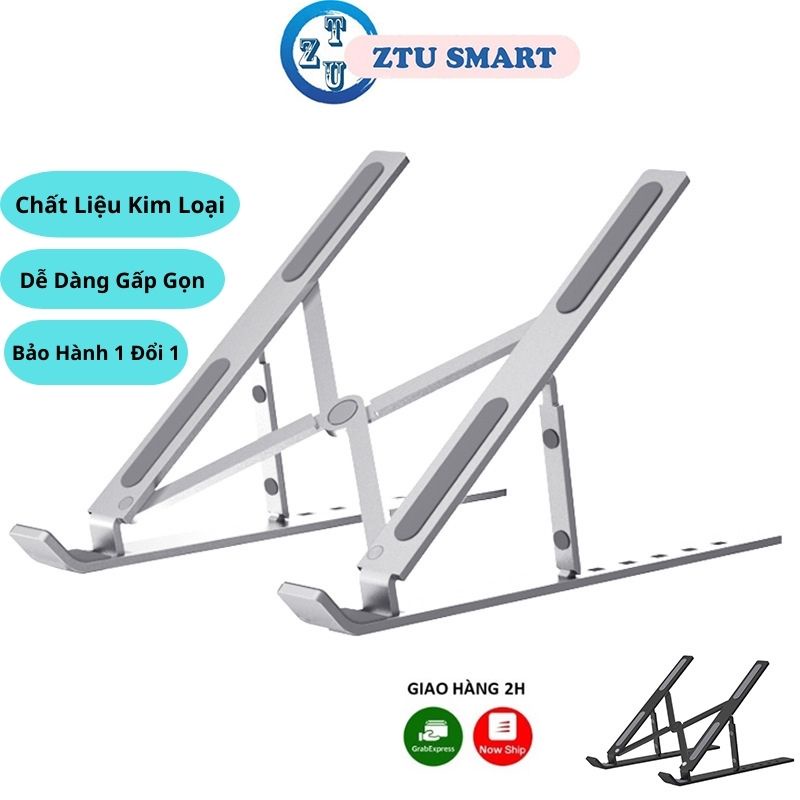 Mô tả Giá Đỡ Laptop,Giá kê MacBook IPAD ZTUSMART Để Bàn Dễ Dàng Gấp Gọn Hợp Kim Nhôm Cao Cấp,tản nhiệt tốt - 1