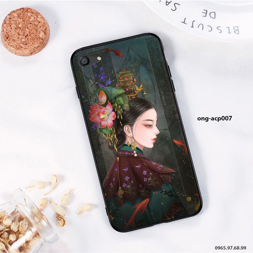 Miếng dán skin cho các dòng Oppo A93, A53, A52, A12 in hình cổ trang cực đẹp