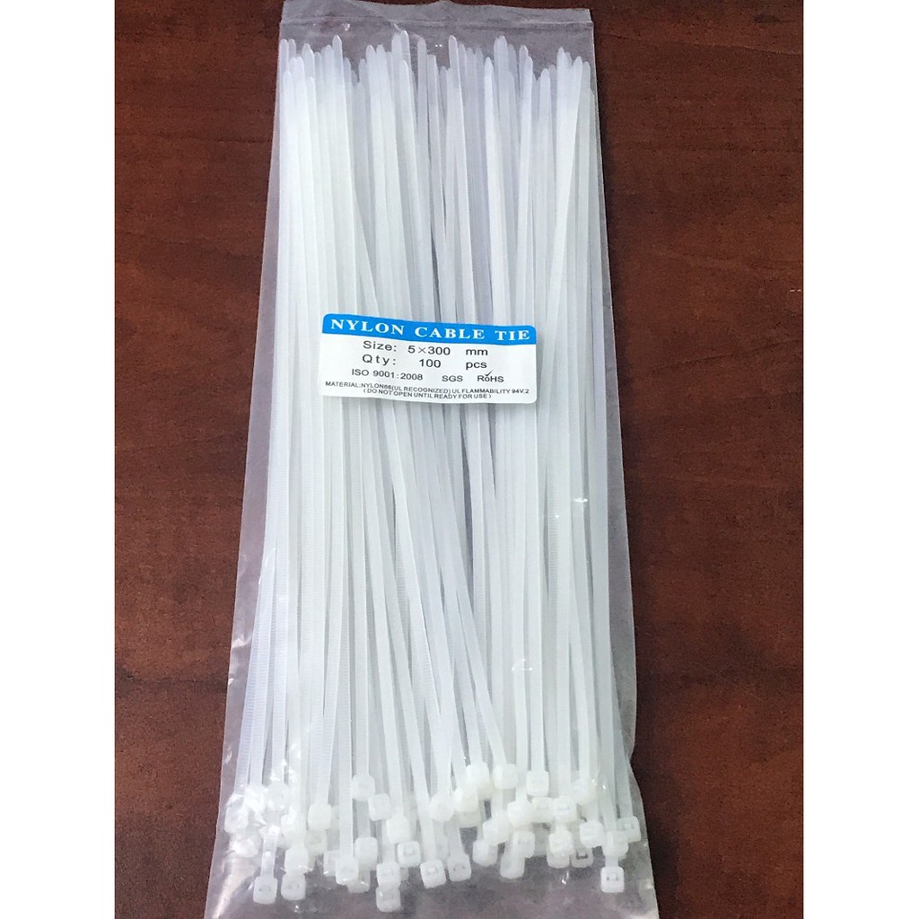 Dây rút nhựa 3x100 (bịch 100 cái) | Shopee Việt Nam