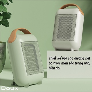 Máy sưởi gốm Doux DX-1333 công nghệ mới tiết kiệm điện năng, an toàn tiện lợi | Minizon Kids