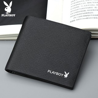 Ví Playboy Ví Ngắn Playboy Ví Ngắn Thanh Niên Ví Nam Bé Trai Ngang Siêu Mỏng Nhiều Thẻ Ví Phiên Bản Hàn Quốc efgtr