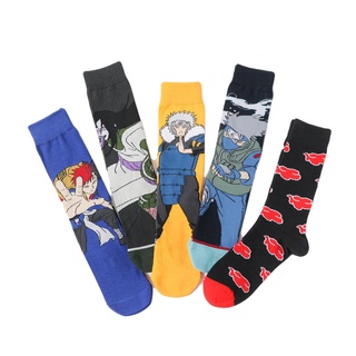 Tất cosplay Naruto cho nam sinh viên từ bông cotton thoáng khí, thiết kế ngộ nghĩnh và vừa vặn