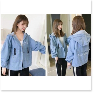 Áo khoác kaki nữ xịn xò siêu duyên dáng cho các bạn trẻ NAM LEE STORE