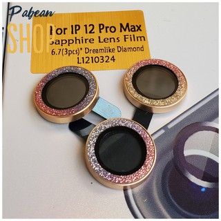Kính LENS KuZoom nhũ 7 mầu DREAMLIKE DIAMON cho iP 11 -> 14 ProMax (6.7)