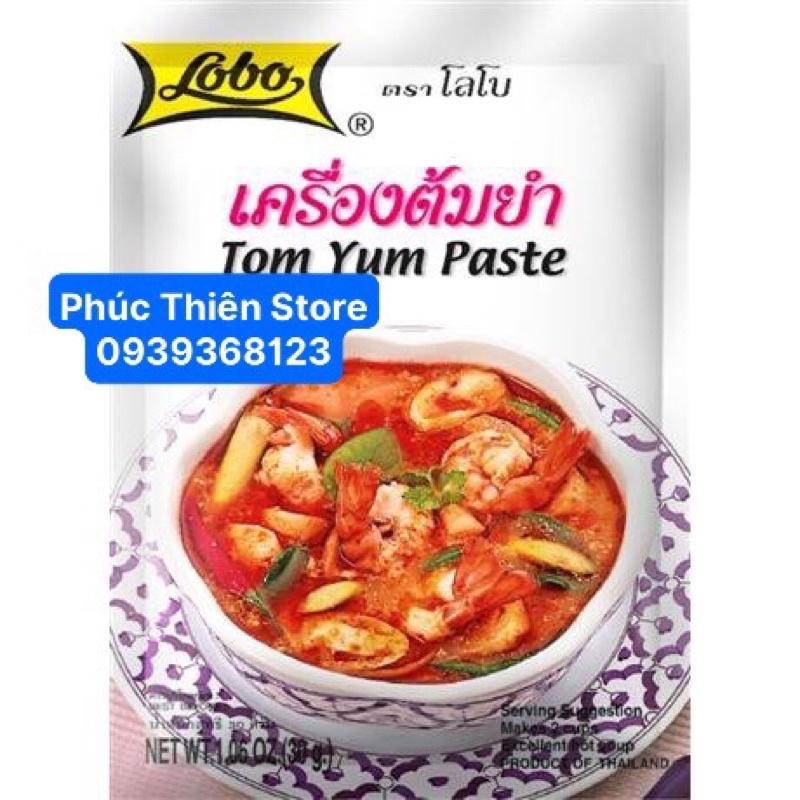 Combo 10 Gói Gia Vị Lẩu Thái Tom Yum Paste Gói 30g Shopee Việt Nam