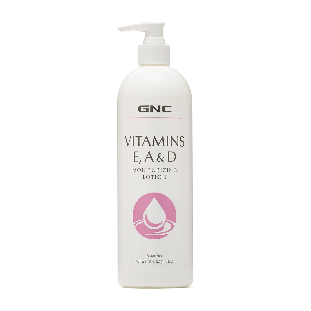 Sữa dưỡng da GNC Vitamin E, A, D Moisturizing Lotion 450ml Shopee