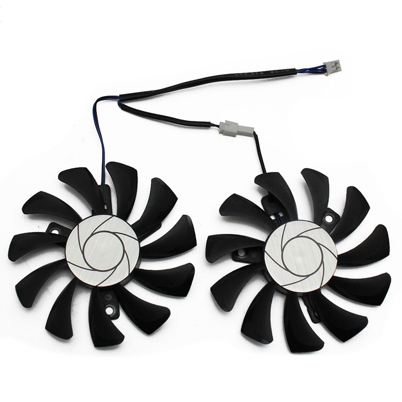 Quạt làm mát GPU HA8010H12F-Z 75MM 2Pin GTX1050Ti cho MSI Geforce GTX 1050Ti GTX-1050-Ti-4GT-OC (1 Cái)