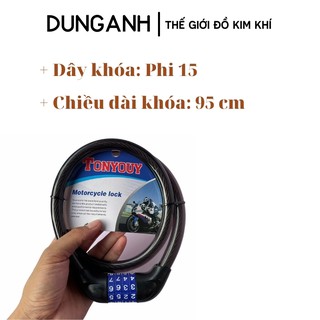 Khóa dây Kim Khí Dung Anh Khóa dây mã số Tonyouy