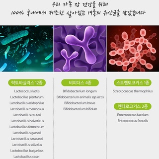 TPBVSK Men vi sinh 19 chủng lợi khuẩn DAESANG WELLIFE Daily probiotics 19