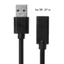USB 3.0 Male to Type C Female Adapter Cable for USB C Charging and Data Sync 1m