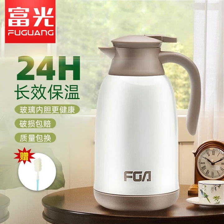 Bình giữ nhiệt Bình nước nóng dung tích lớn lót thủy tinh ký túc xá Gia đình bình giữ nhiệt bình giữ nhiệt bình nước