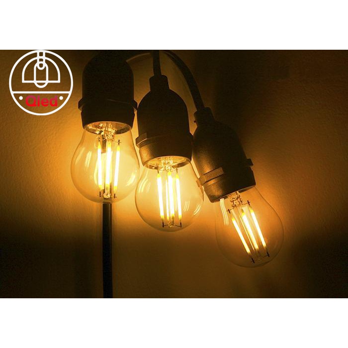 Bóng đèn led trang trí edison G45 cao cấp 4W vàng
