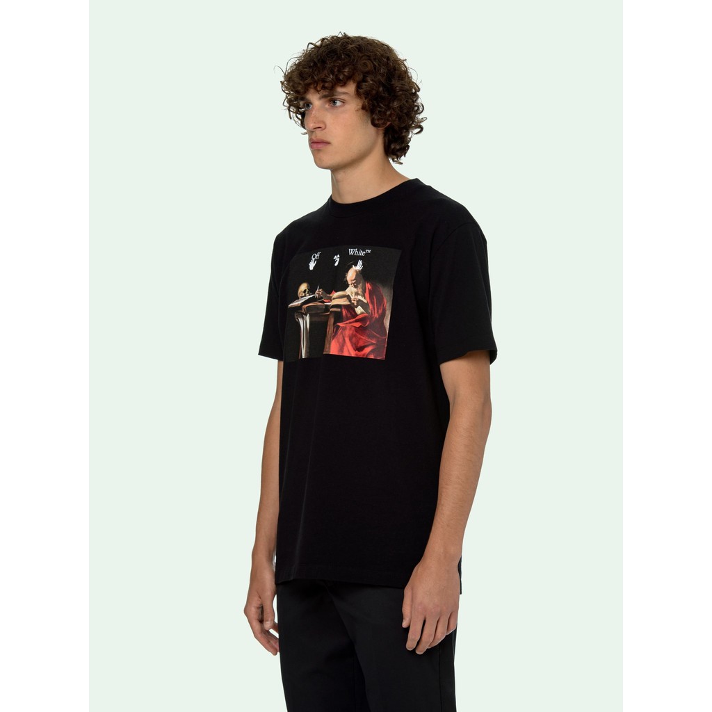 Off white caravaggio tee mirror mirror best sale