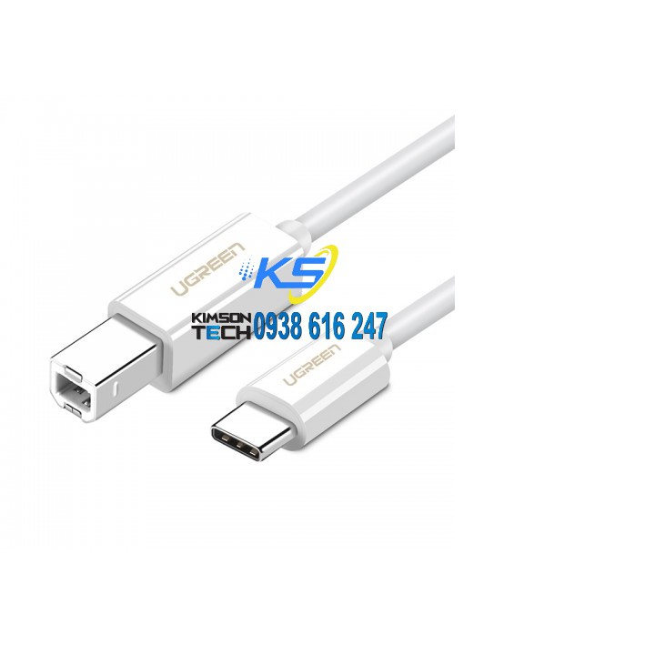 Cáp USB-C To USB-B 1.5M Ugreen 40417 | Shopee Việt Nam