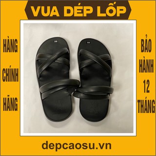 Dép cao su kiểu 4 quai Khe Sanh thương hiệu Vua Dép Lốp Phạm Quang Xuân, chính hãng, có bảo hành, ảnh thật, có sẵn: