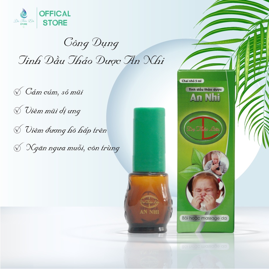 Ảnh Tinh Dầu An Nhi Dạ Thảo Liên ( 5ml) Thảo Dược Thiên Nhiên giúp làm sạch, thông thoáng đường hô hấp 3