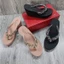 Dép Xỏ Ngón Nữ Đính Đá Cao 9cm QC Cao Cấp Thời Trang TRINH LÊ SHOP GIÀY DÉP HB10