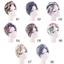 GAVESTO Mũ Turban Nút thắt xếp li Cotton in hoa Bonnet mềm