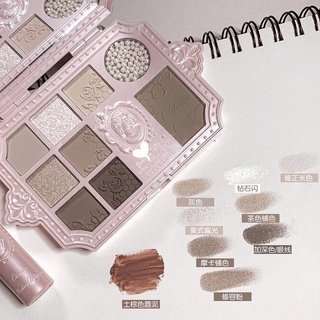 Colorrose Bảng Phấn Mắt 9 Màu Sắc Trang Điểm Phong Cách Công Chúa