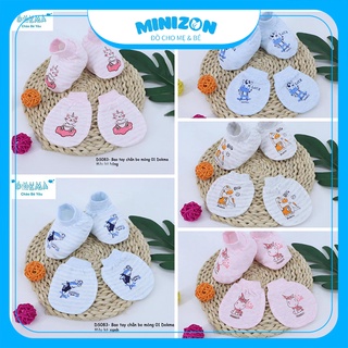 Set Bao Tay Bao Chân Dokma Mẫu Mới Mềm Mỏng Cho Bé Sơ Sinh | Minizon Kids