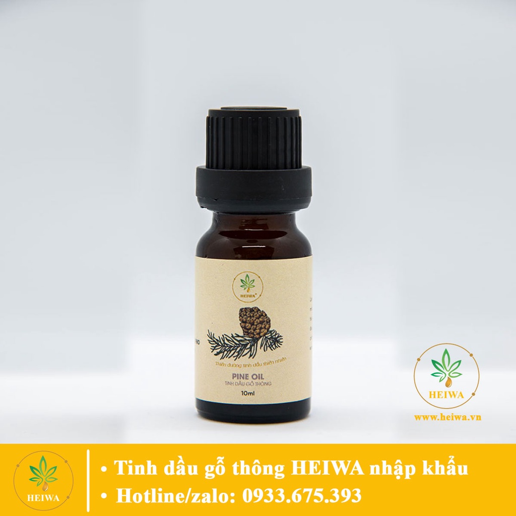 Mô tả Tinh dầu Gỗ thông HEIWA nhập khẩu Ấn Độ có giấy kiểm định, dung tích 50ml - 2