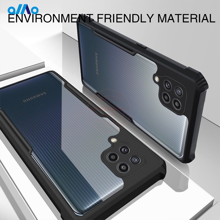 Ốp điện thoại mỏng bảo vệ camera thích hợp cho Samsung Galaxy M32 M32 A12 A22 A32 4g 5g A52 A72