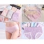 Combo 5 quần lót nữ phối viền ren 011 mẫu trơn nhiều màu co dãn đàn hồi tốt thấm hút mồ hôi phù hợp mọi lứa tuổi...