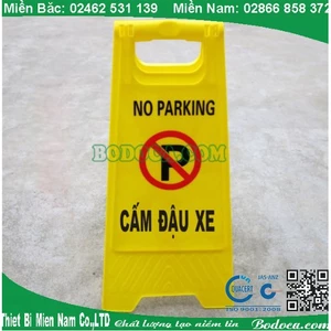 Biển chữ A báo cấm đậu xe