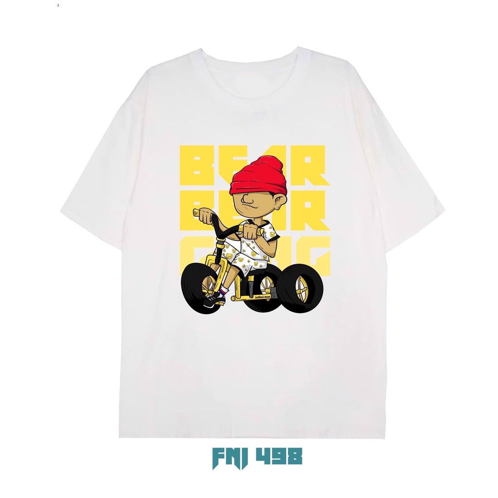 Áo thun INFINITEE Fni0498, Thun 100% Cotton - form rộng Unisex.