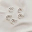 Mặt dây chuyền di Phụ kiện dát Zircon Vòng tay mặt trăng nhỏ Chất liệu vòng cổ