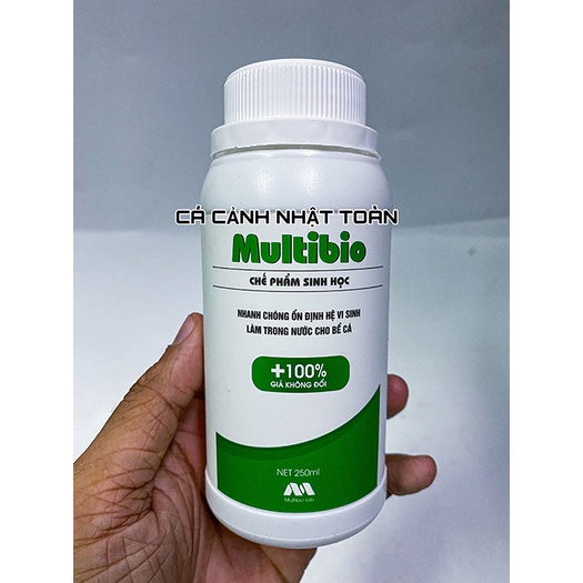 MEN VI SINH LÀM TRONG NƯỚC MULTIBIO CHẾ PHẨM SINH HỌC CHO BỂ CÁ CẢNH