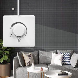 Công tắc điều chỉnh tốc độ quạt trần 86 loại 220v 10a 15-300w