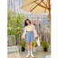 ÁO TRỄ VAI HOA CỘT NƠ NGỰC XINH XẮN - FLORA CROPTOP