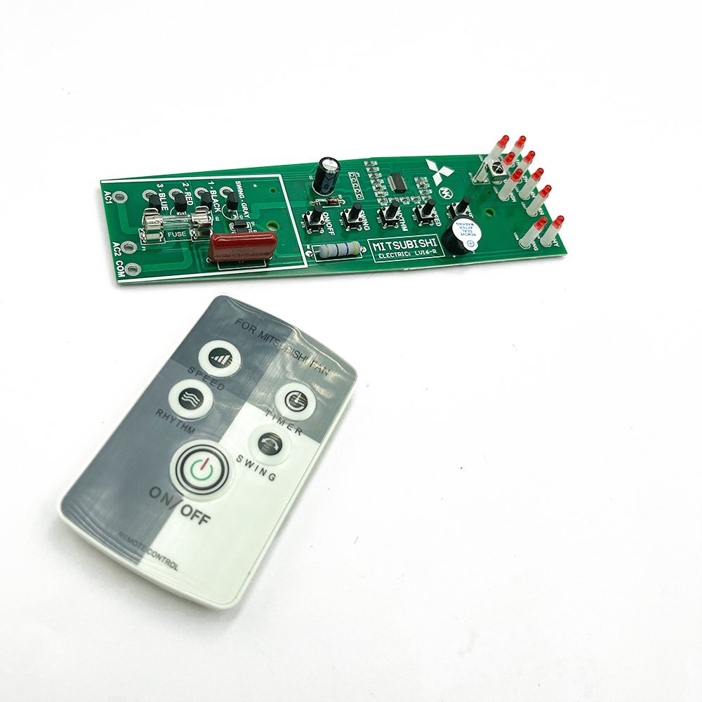 Mạch Quạt Điều Khiển Từ Xa Cho Mitsubishi LV16 quạt treo tường và quạt ...