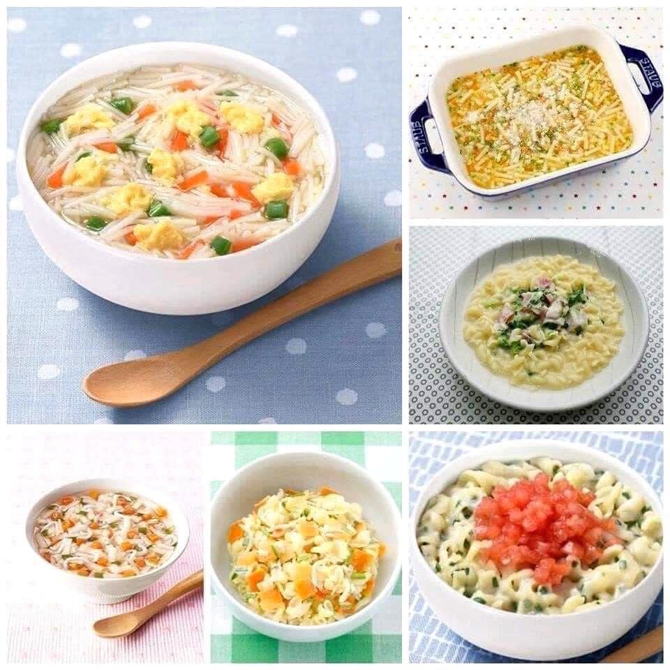 Mì somen cho bé Wakodo / udon / nui hữu cơ cho bé tách muối Nhật Bản