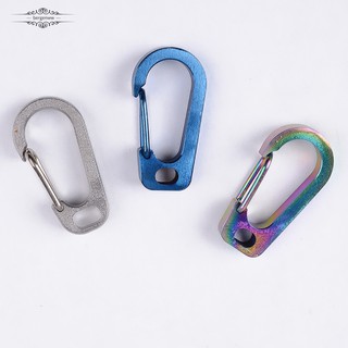 ✅Carabiner Móc Khóa Khóa Hợp Kim Titan Thắt Lưng Kẹp Chống Mất Móc Treo Dụng Cụ