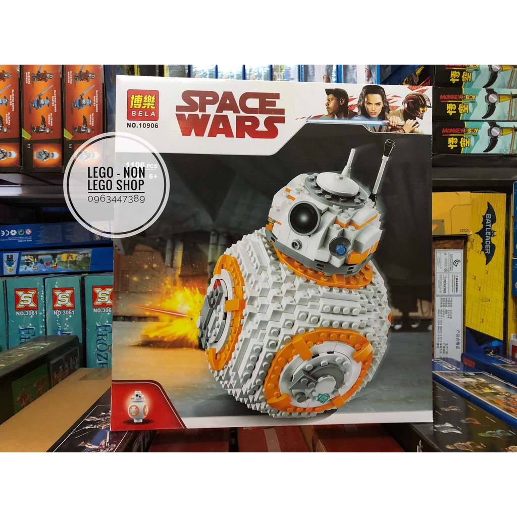 Lego 75187 Star Wars - Bela 10906 ( Xếp Hình Robot BB - 8 1106 Mảnh ...