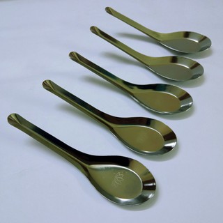 [COMBO 10]Thìa phở hoa sen inox không gỉ sáng bóng bền đẹp, Thìa ăn phở, muỗng ăn cơm, inox không gỉ ,cán dày sáng bóng,
