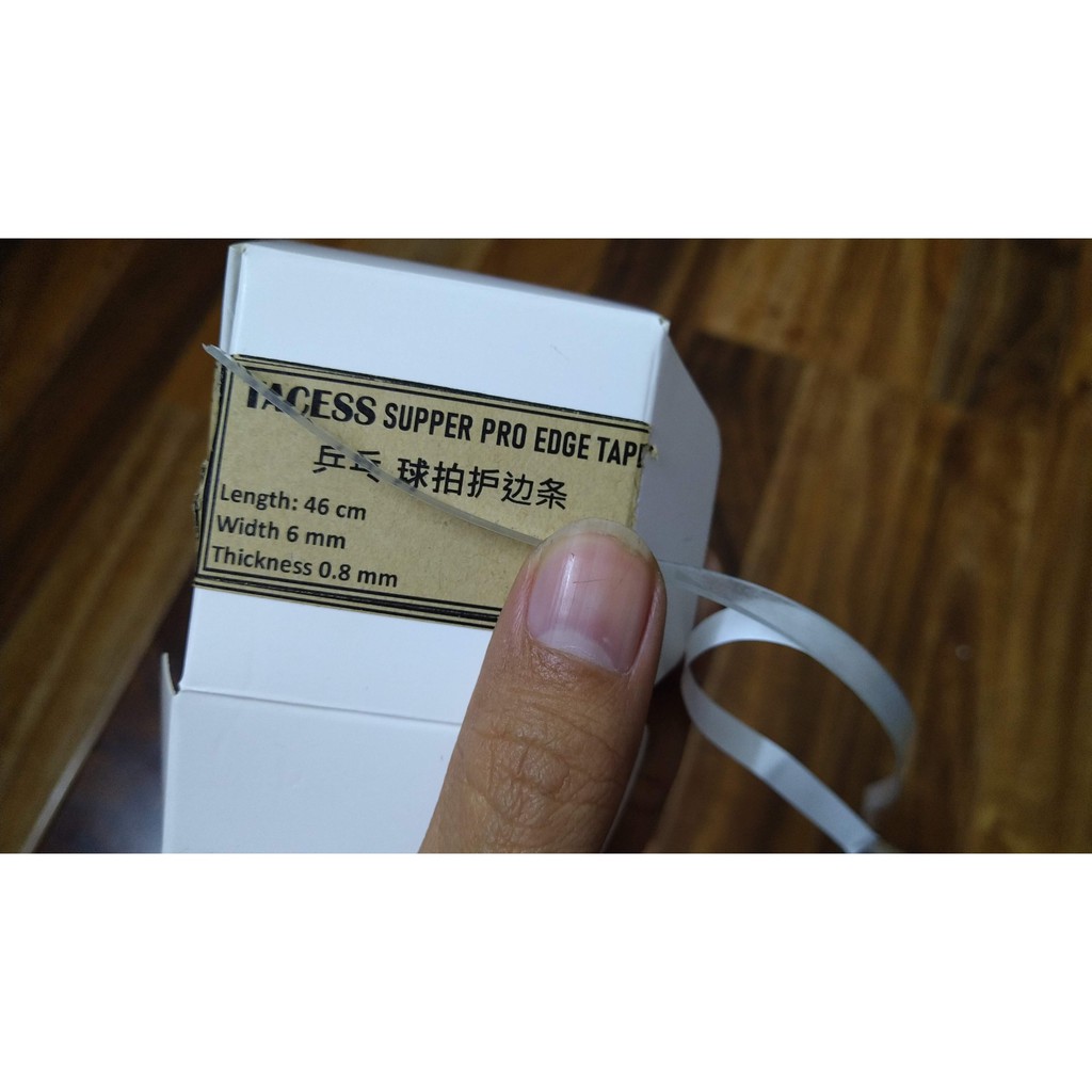 [Xỉ, lẻ, CTV] Viền vợt chống va đập Tacess (viền vợt bóng bàn) siêu chống va đập cho bóng bàn