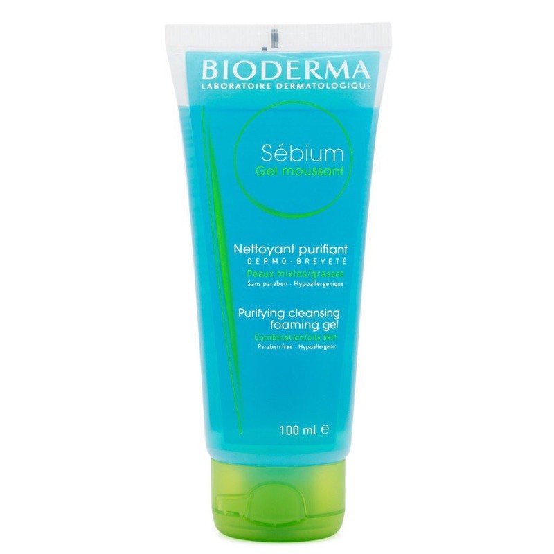 Ảnh Bioderma Gel Rửa Mặt Tạo Bọt Da Dầu Nhạy Cảm Sebium Gel Moussant 100ml 3