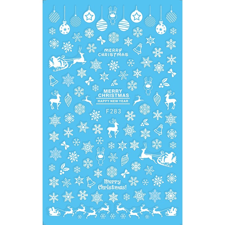 Sticker mẫu Giáng sinh mới