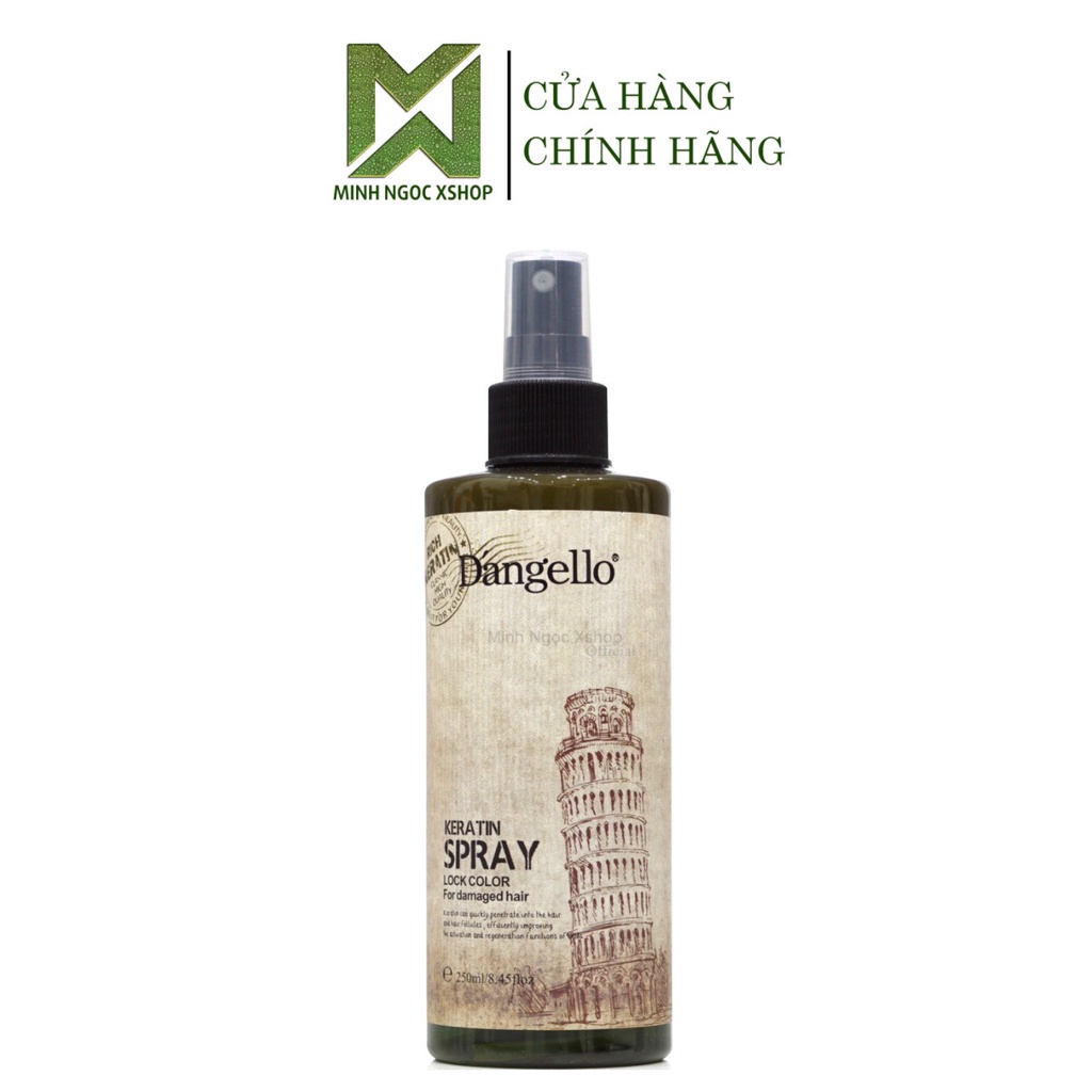 Ảnh Dầu gội xả, kem ủ tóc, tinh dầu Dangello Keratin 60/800ML 4