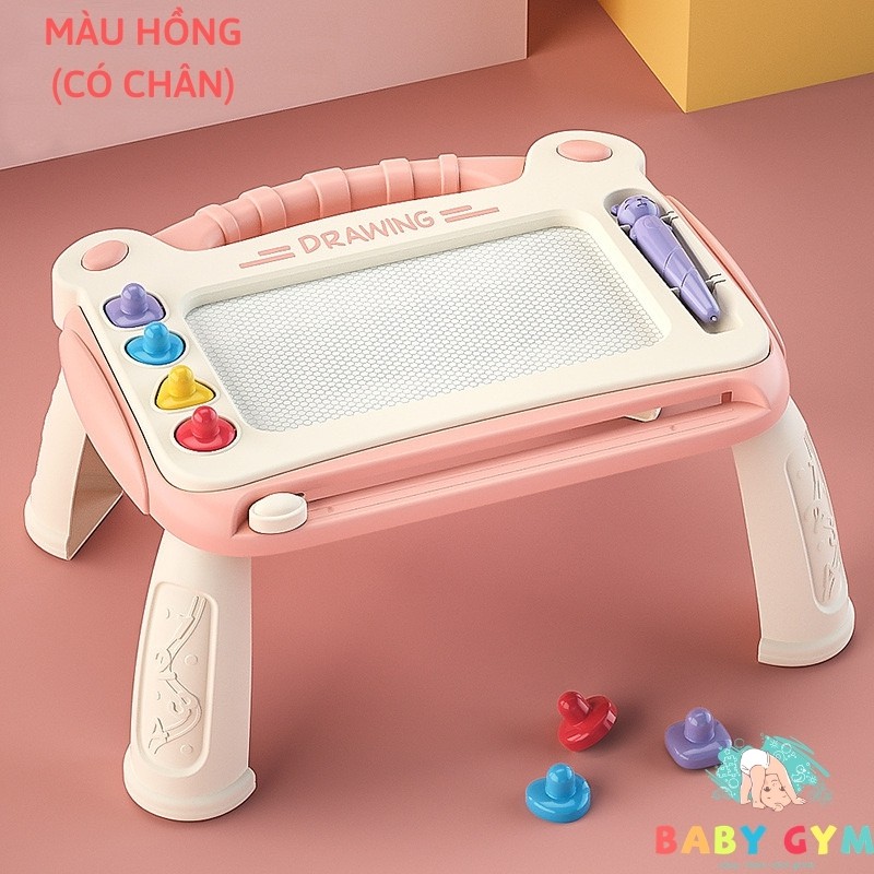 Bảng vẽ tự xóa có chân thông minh cho bé, bảng từ tính tập viết, tập vẽ cho bé, bảng vẽ điện tử - PUPU HOUSE