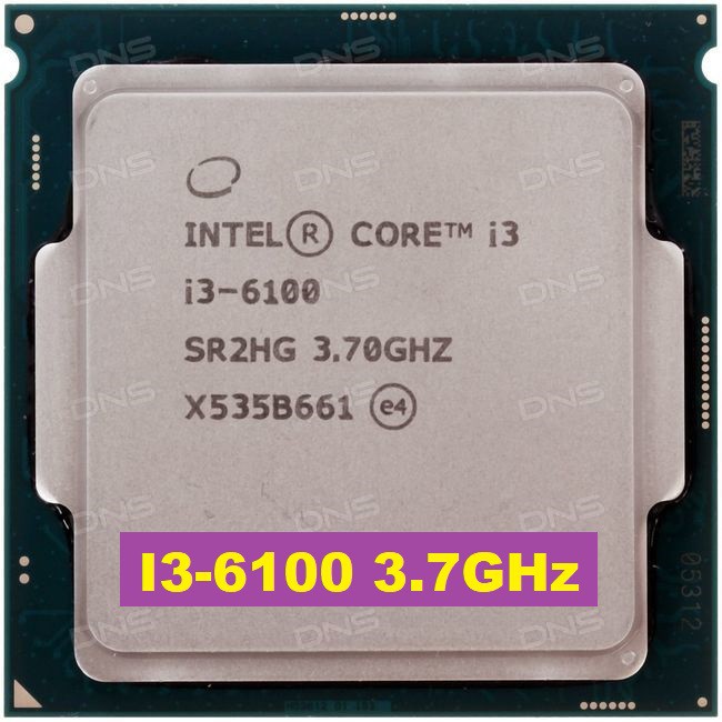 CPU Intel Core i3 6100 3.7 GHz I3-6100 Socket 1151 Skylake | Shopee ...